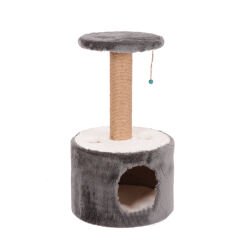 Cathause Silindir Yuvalı Tırmalama 72 Cm Gri
