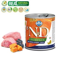N&D Yavru Köpek Konservesi Kuzu & Yaban Mersini Starter 285gr