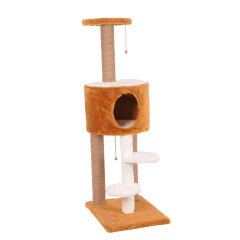 Cathause Üst Oval Merdivenli Tırmalama 128 Cm Kahverengi
