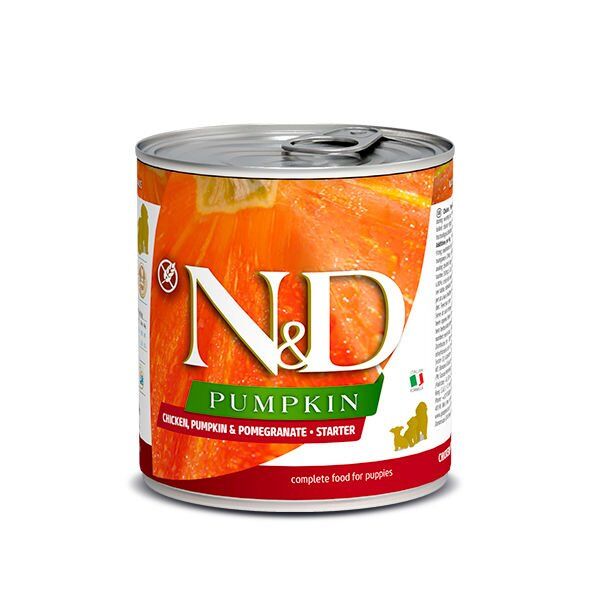 N&D Köpek Konserve Tavuk & Nar Starter Puppy 285 Gr