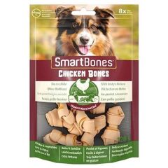 Smartbones Tavuklu Düğüm Mini Köpek Ödül Kemiği 8'li 128 Gr