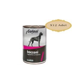 Golosi Kuzu&Sığır Etli Köpek Konserve 400 Gr X 12 Adet