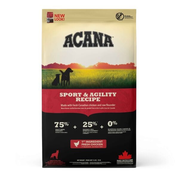 Acana Heritage Sport & Agility Yüksek Enerji Yetişkin Köpek Maması 11,4 kg