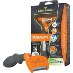 Furminator Orta Irk Kısa Tüylü Köpekler İçin Tüy Toplayıcı Tarak