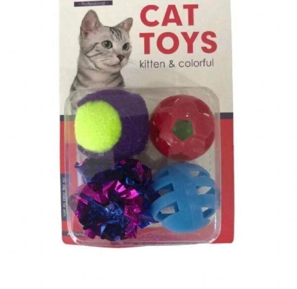 Nunbell Kedı Oyuncagı 4 Parça