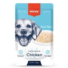 Wanpy Pouch Tavuklu Yaş Köpek Maması 100 G