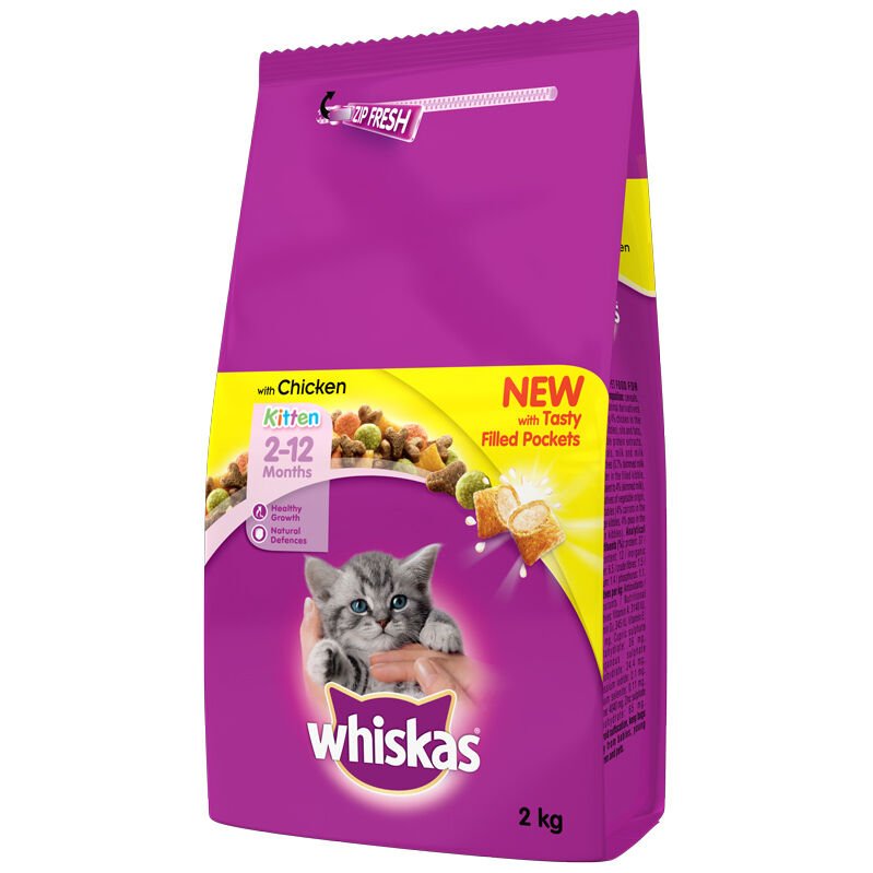 Whiskas Tavuklu Yavru Kuru Kedi Maması 2  kg