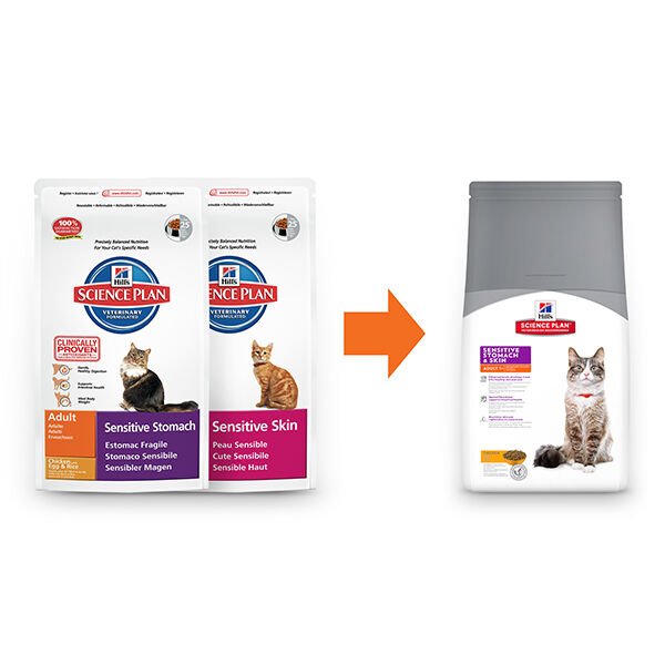 Hills Sensitive Stomach Skin Deri Hassasiyeti Kedi Maması 1,5 Kg