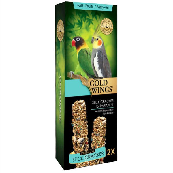 Gold Wings Premium Meyveli Paraket Krakeri 2 li