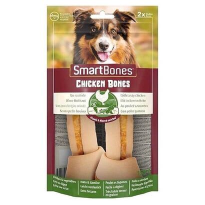 Smart Bones Tavuklu Medium Kemik Köpek Ödül 2li 158 Gr