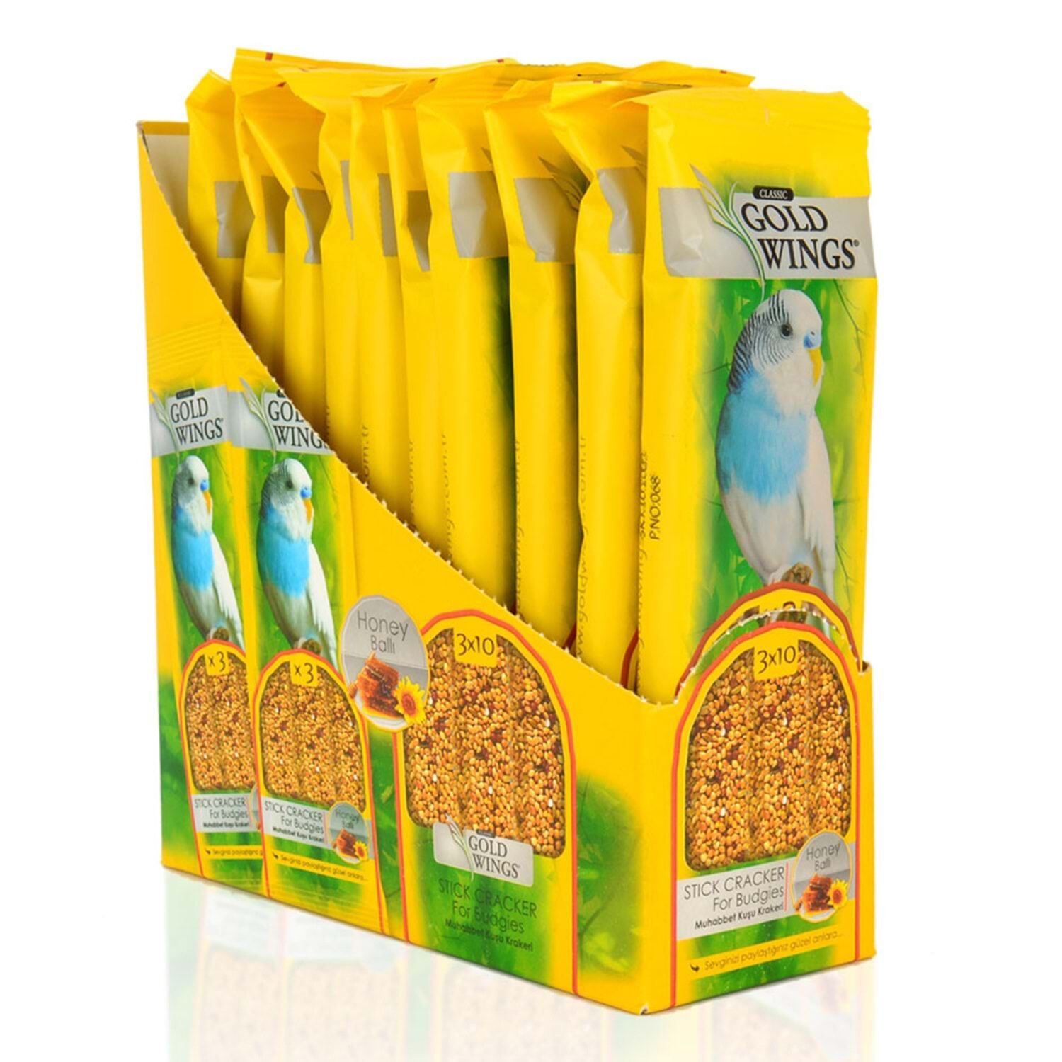 gold wings ballı kraker 3 lü