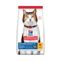 Hills Mature 7+ Tavuklu Yaşlı Kedi Maması 1,5 KG