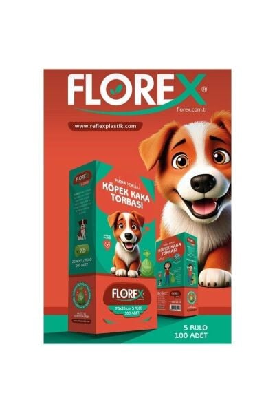 Florex Köpek Kaka Torbası 25*35