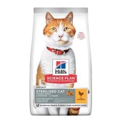 Hills Kısırlaştırılmış Tavuk Etli Yetişkin Kedi Maması 3 Kg