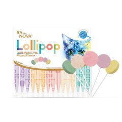 Ranova Kediler için Karışık Lezzetli Lolipop