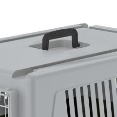 Ferplast Atlas 40 Köpek Taşıma Kabı Gri 68 cm x 49 cm x 45,5 cm