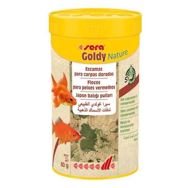 Sera Goldy Nature 250ml 60gr