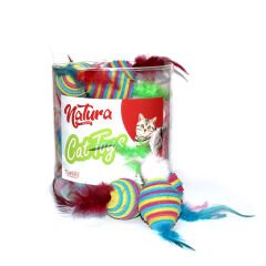Keçe Top Çift Tüylü Kedi Oyuncak Ptc-068