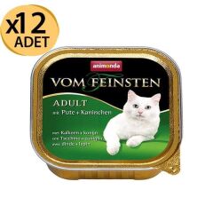 Animonda Hindi ve Tavşan Etli Konserve 100 Gr X 12 Adet