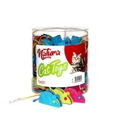 Keçe Fare İpli Kedi Oyuncak Ptc-070