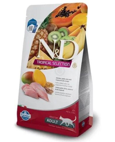 N&D Cat Tropıcal Selectıon Chıcken 10 Kg
