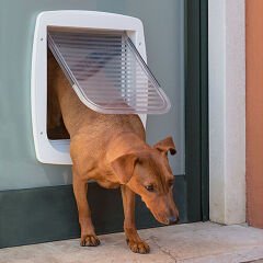 Ferplast Swing 11 Köpek Kapısı 21,8 cm x 25,5 cm Beyaz