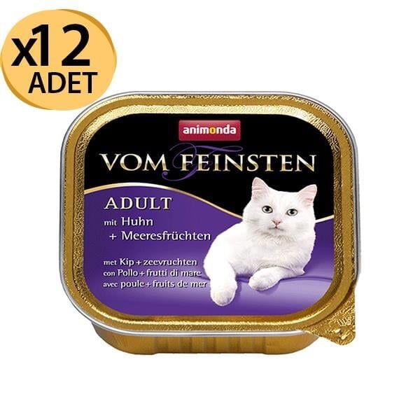 Animonda Tavuk+Deniz Mahsülü Konserve 100 Gr X 12 Adet