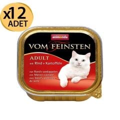Animonda Sığır Etli Yetişkin Kedi Maması 100 Gr X 12 Adet