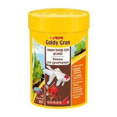 Sera Goldy Gran Japon ve Soğuksu Balıkları için Granür Yem 100 ml