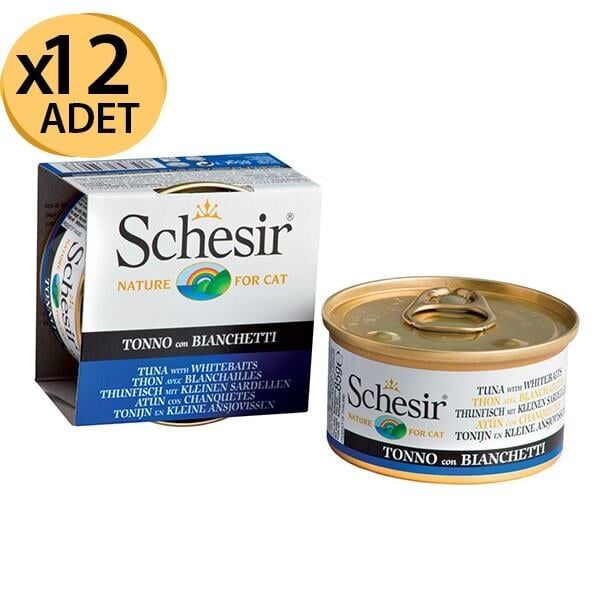 Schesir Jel Ton B.&Ringa B. Kedi Konserve 85Gr X 12 Adet