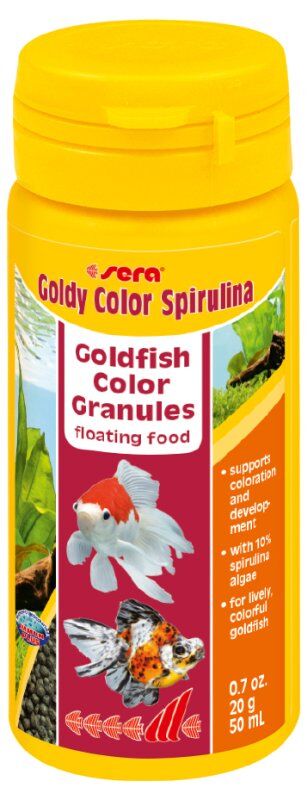 Sera Goldy Color Spriluna Japon  Balıkları için Renklendirici Yem 50 ml