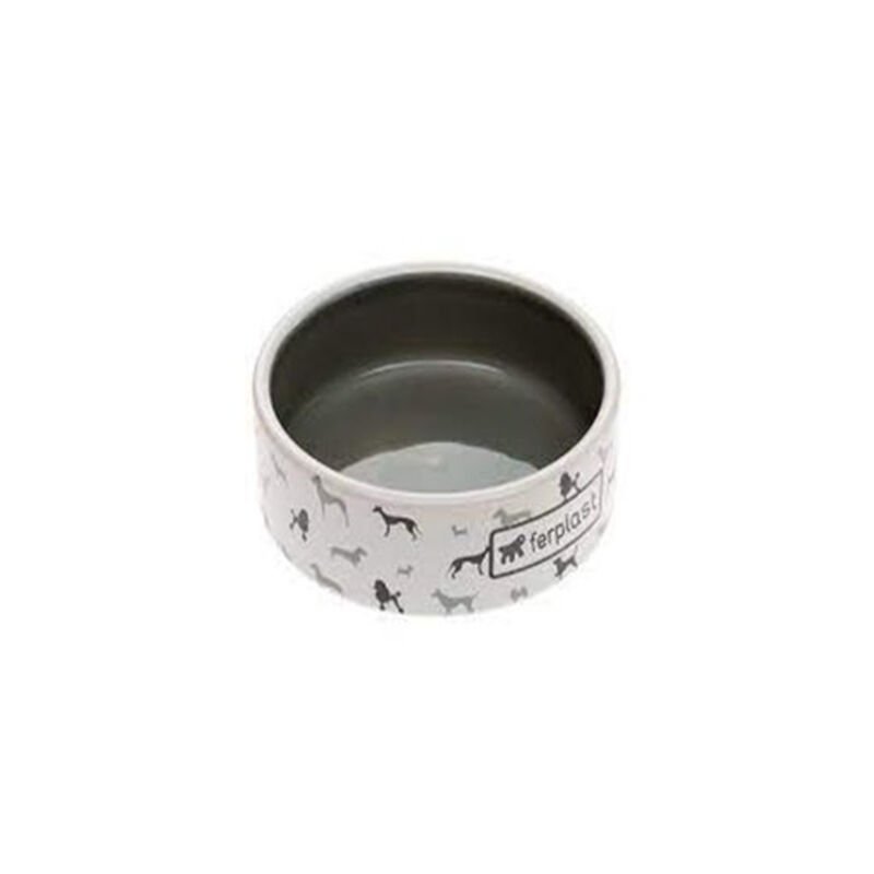 Ferplast Juno Seramik Mama Ve Su Kabı 16.3x6.1 Cm 0.7 Lt Medium