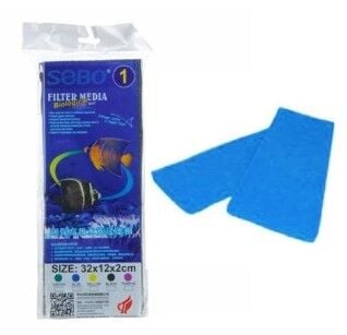 Sobo Filtre Süngeri 32x12x2 Mavi