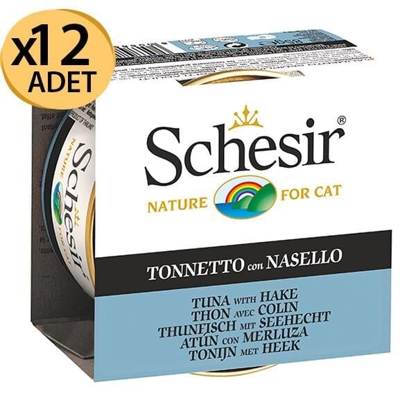 Schesir Ton&Barlam Kedi Konserve 85g 12 Adet