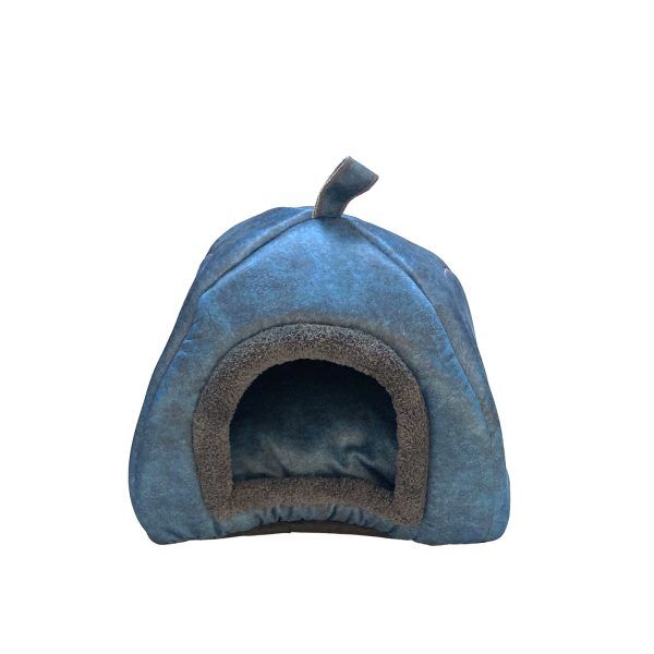 Natura Piramit Yuva Yatak Lacivert