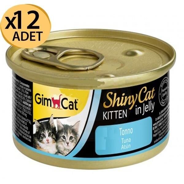 Gimcat Jelly Ton Balık Yavru Kedi Konserve 70g x12