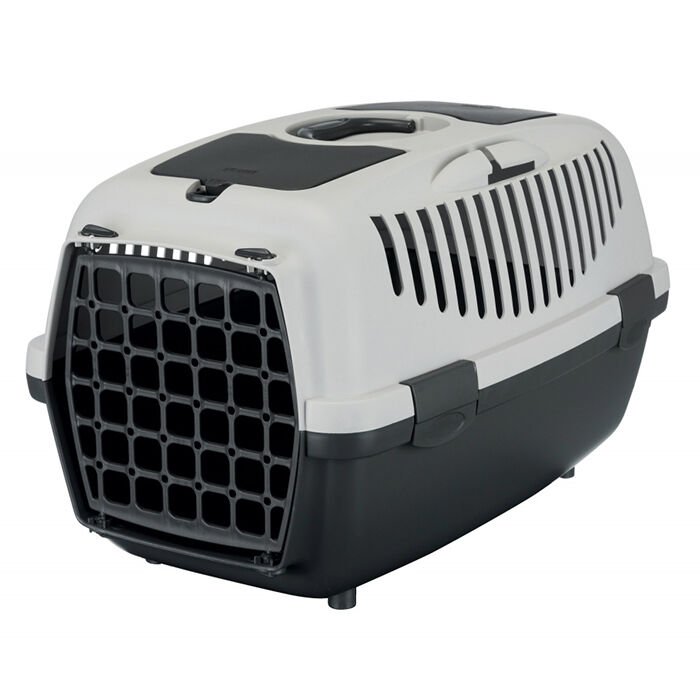 Trixie Pet Taşıma Çantası 37 cm x 34 cm x 55 cm Koyu Gri / Açık Gri