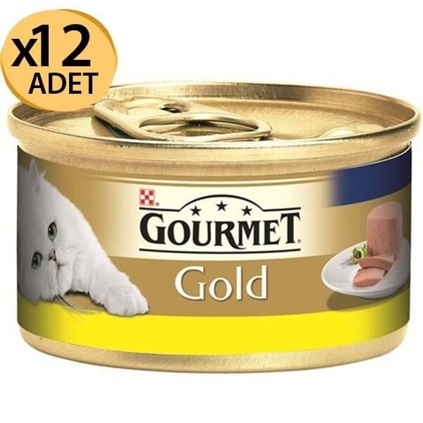 Gourmet Gold Kıyılmış Tavuklu Konserve 85g 12 Adet