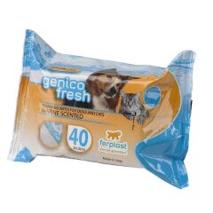Genıco Fresh Kedi-Köpek Islak Mendil Pudra