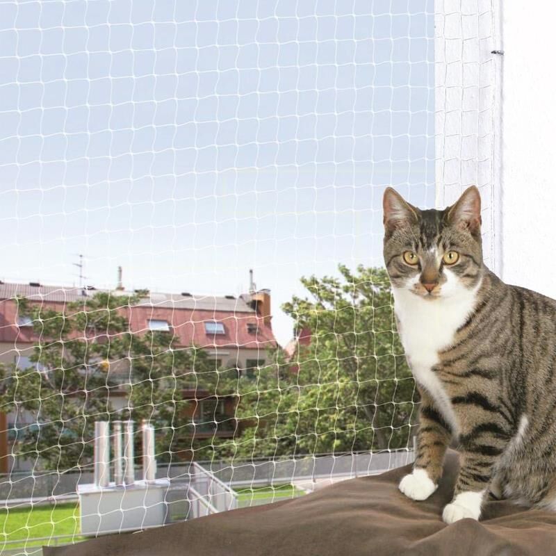 Trixie Kedi Cam Koruma Ağı Transparan 4 metre x 3 metre