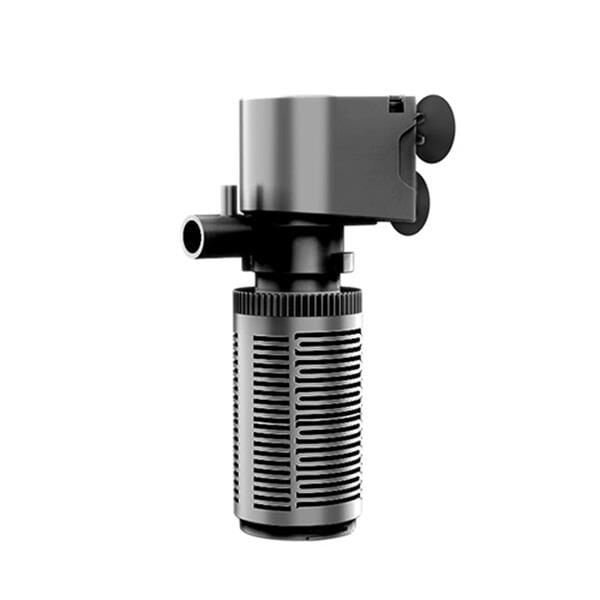 Jingye Akvaryum Silindir İç Filtre Siyah 4W, 400L/H