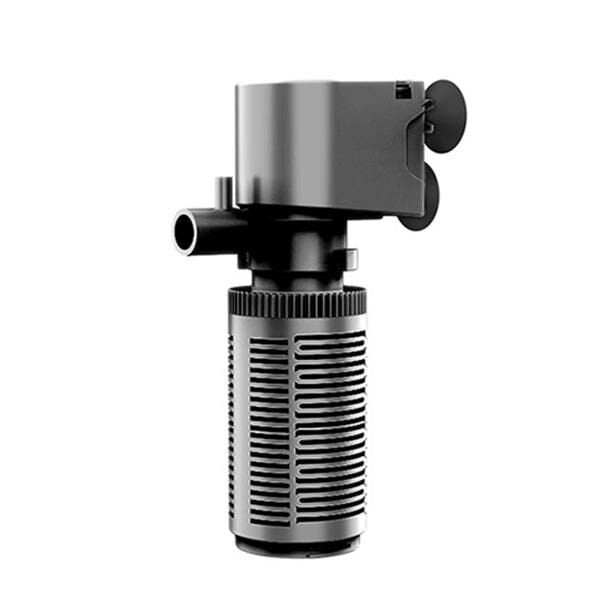 Jingye Akvaryum Silindir İç Filtre Siyah 6W, 600L/H