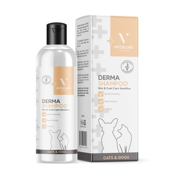 Vetdeluxe Derma Şampuan Cat&Dog
