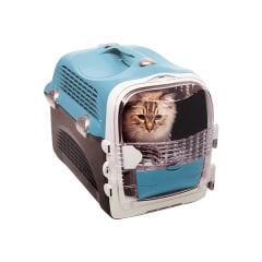 Hagen Catit CabRio Carrier Cherry Turkuaz 51x33x35 cm