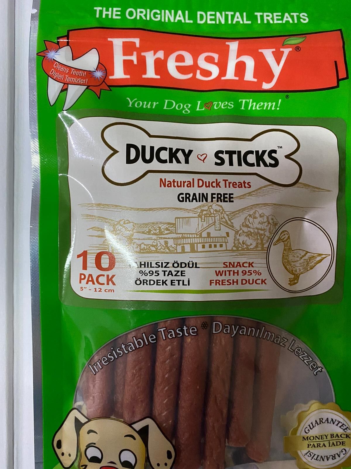 FRESHY ördek etli çubuk 10 lu