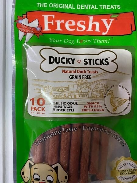 FRESHY ördek etli çubuk 10 lu