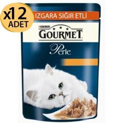 Gourmet Perle Izgara Sığır Etli Konserve 85Gr x12