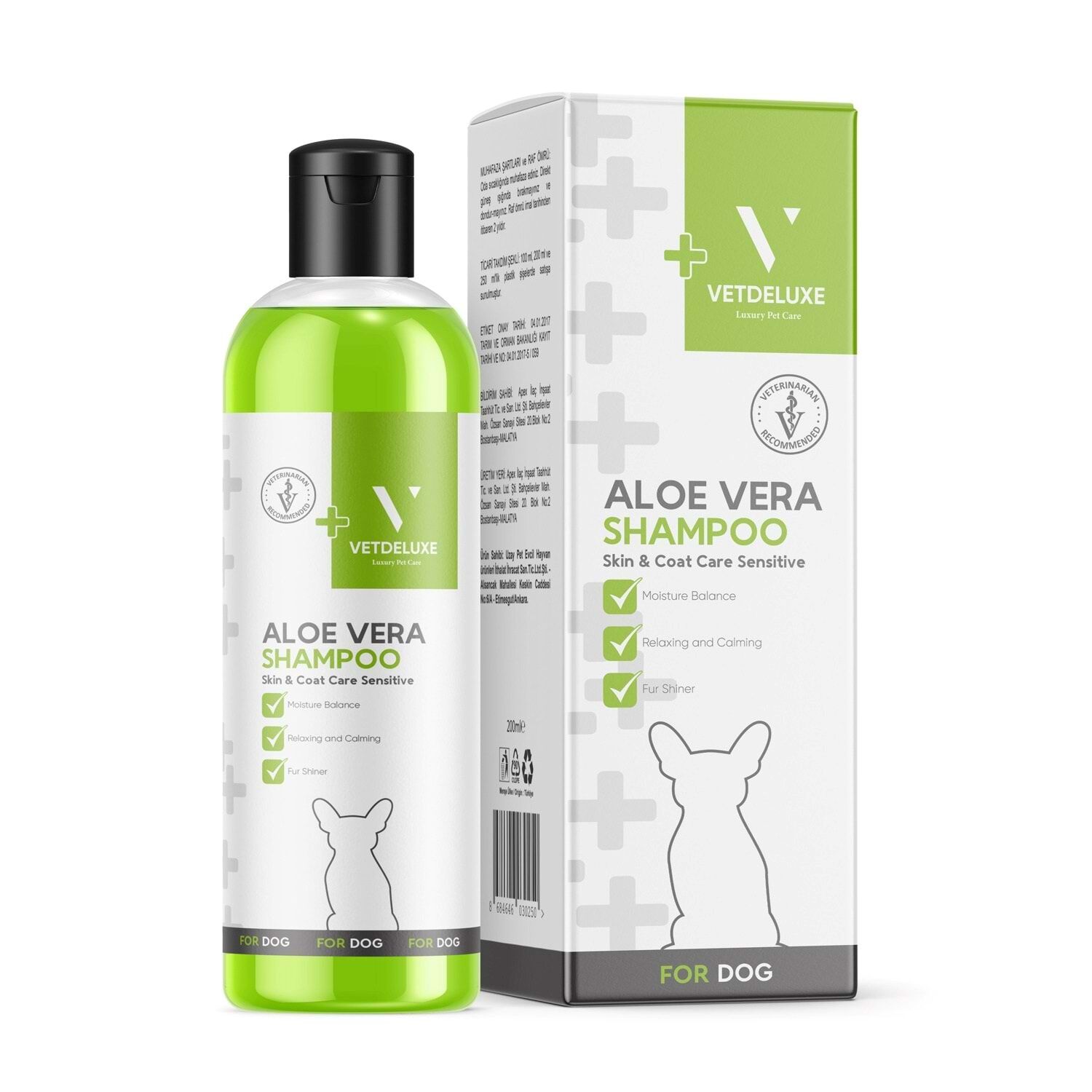 VETDELUXE Alovera Şampuan