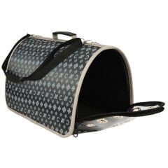 Pet Pretty Flybag Kapalı Kedi ve Köpek Taşıma Çantası Gri