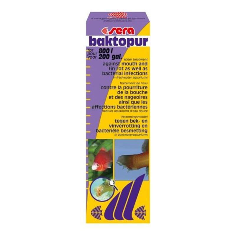 Sera Baktopur Akvaryum Balıkları İçin Parazit İlacı 50 ml